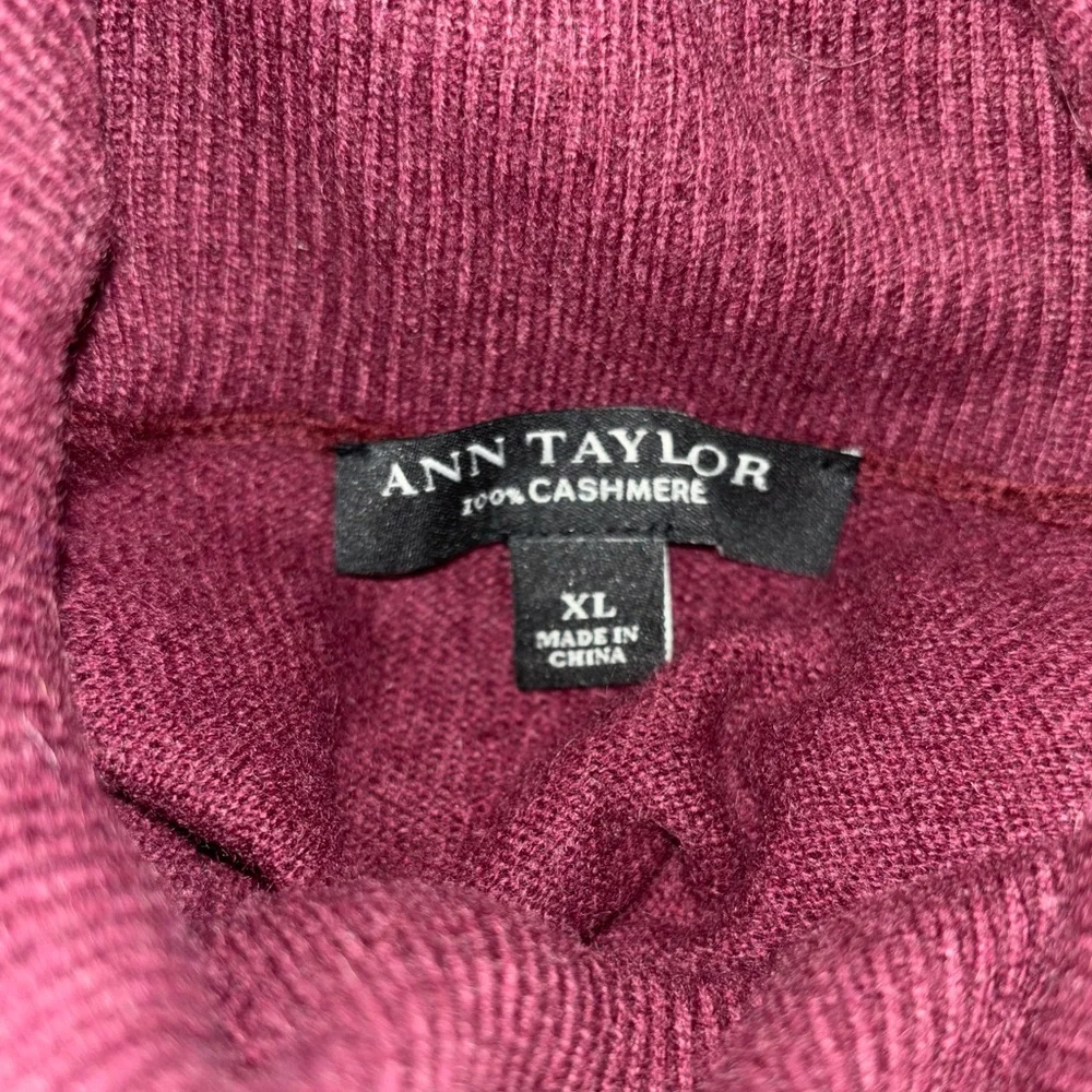 Ann Taylor cashmere sweater XL - Picture 5 of 5